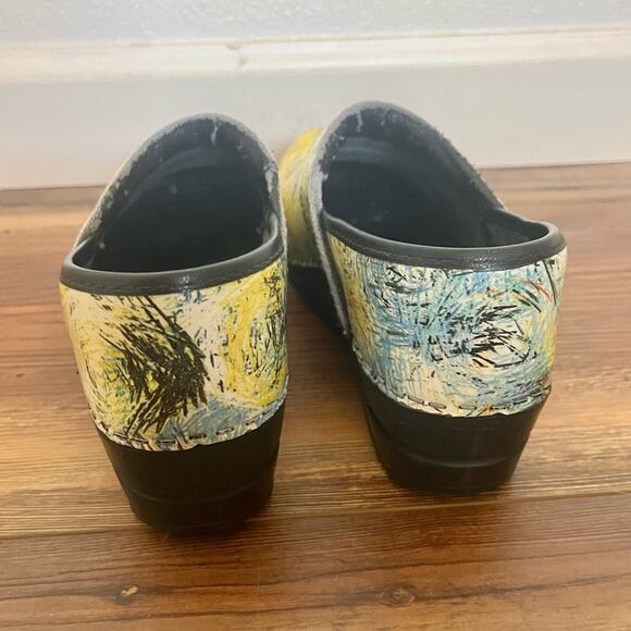 Sanita blue yellow professional clogs size EUR 36, US 5-5.5 - Picture 4 of 8